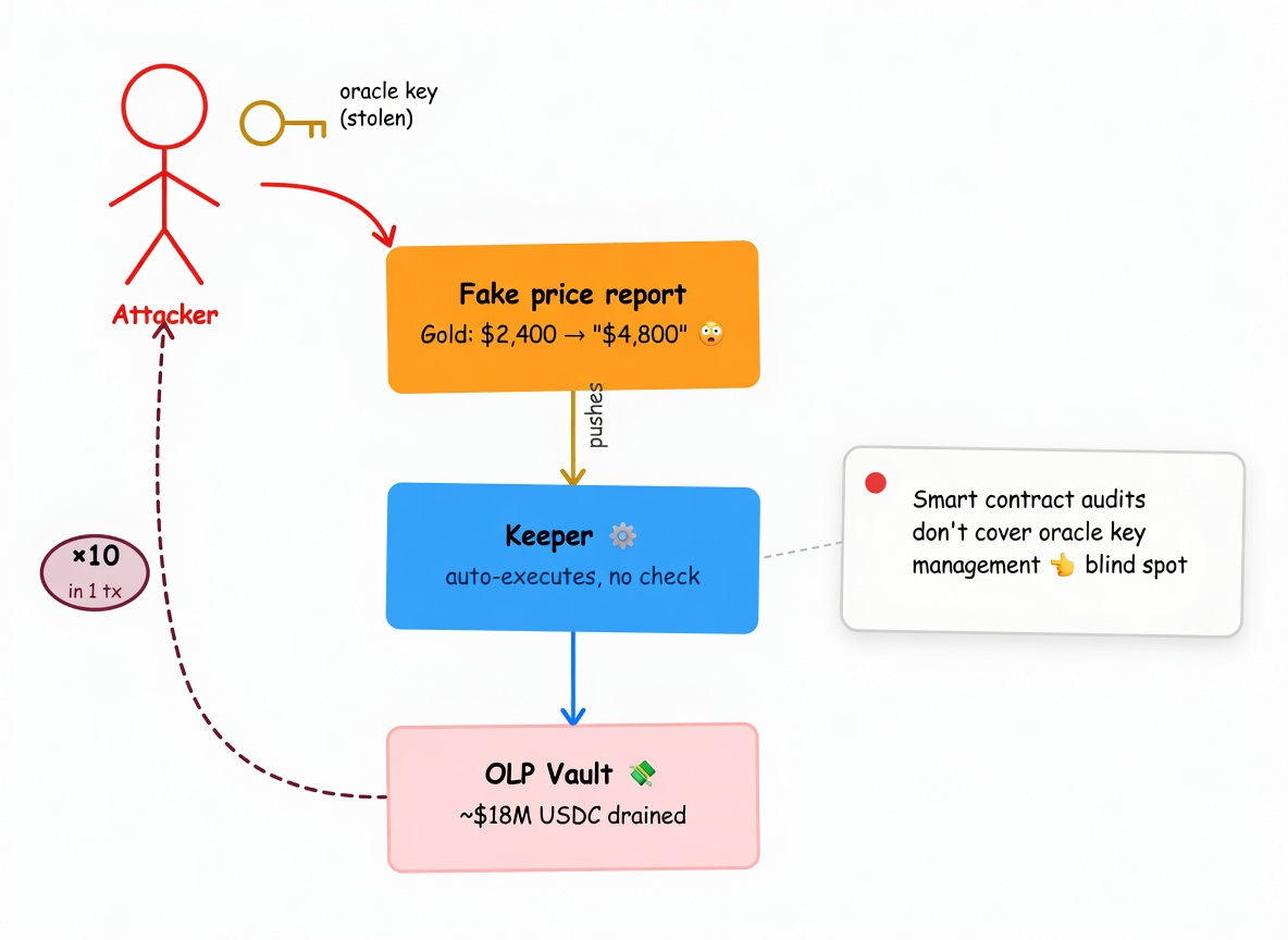 how Ostium oracle attack worked