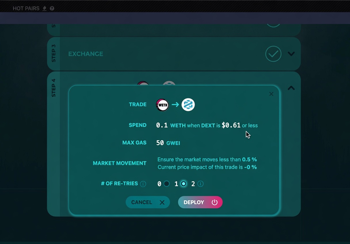 review and deploy the smart contract