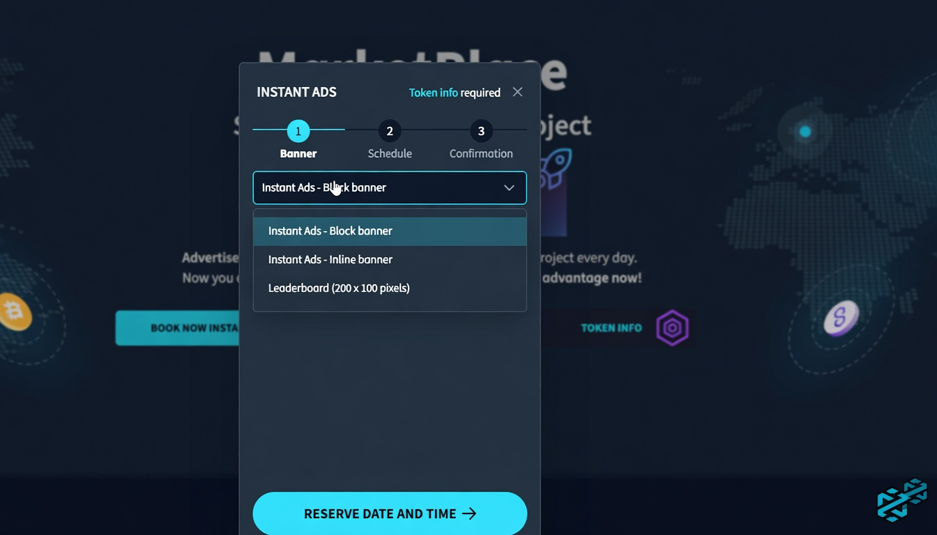 DEXTools Instant Ads setup