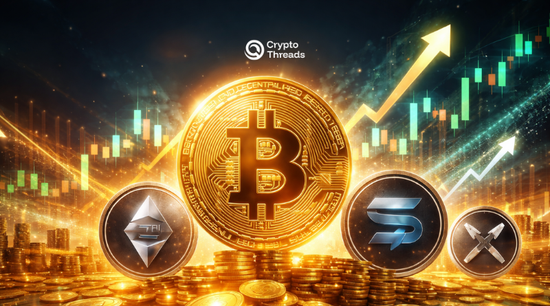 Crypto Market First 2026: Momentum Returns Across Majors