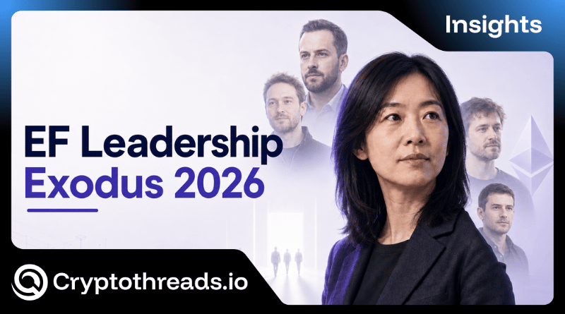 Ethereum Foundation Exodus 2026: 4 Key Impacts
