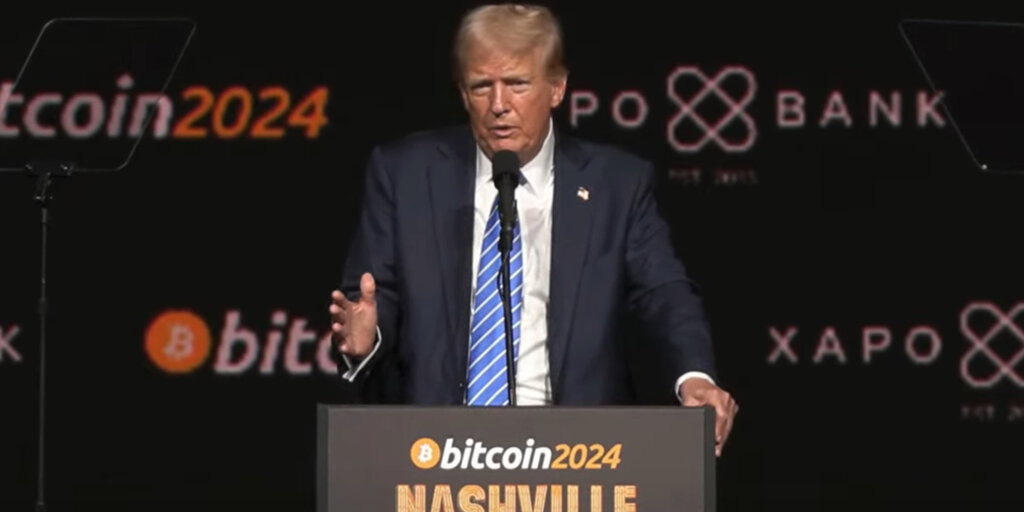 'You're Welcome': Trump Takes Credit for Bitcoin Reaching $100K Milestone