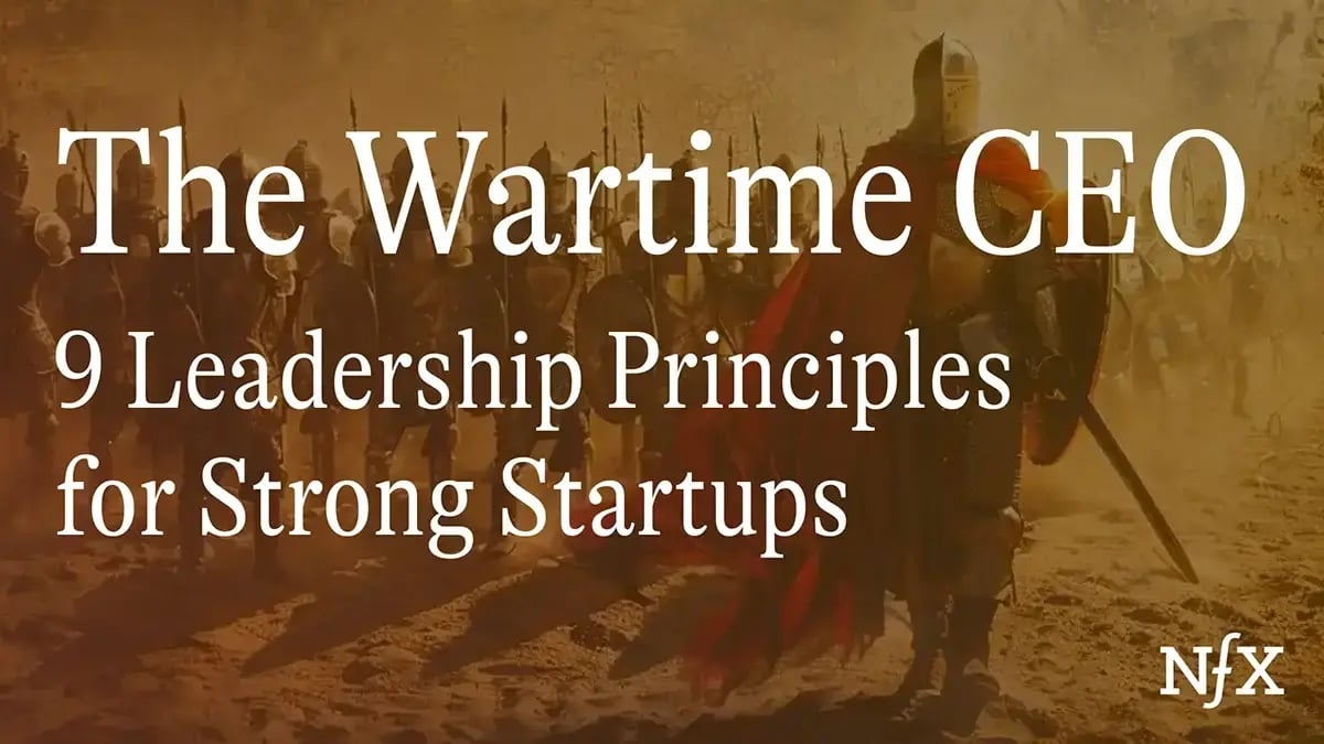 The Wartime CEO