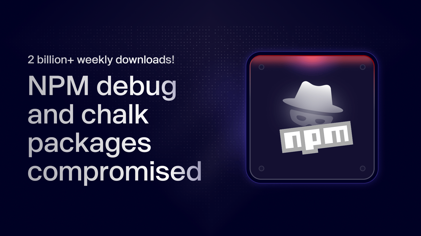 npm debug and chalk packages compromised