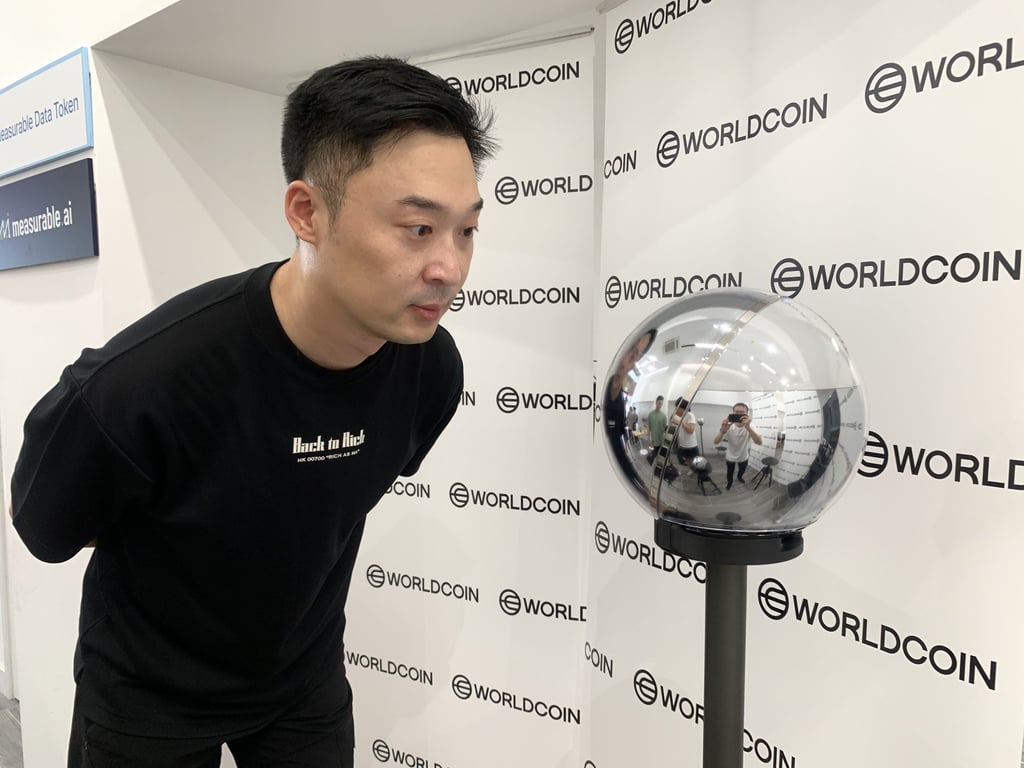 Why are people lining up for Worldcoin eyeball scans? “Easy $50”