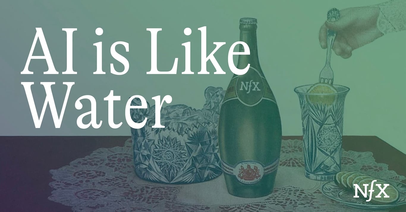 AI is like water