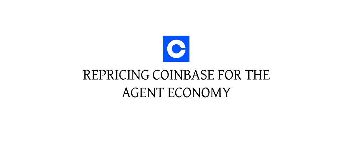 Repricing Coinbase For The Agent Economy
