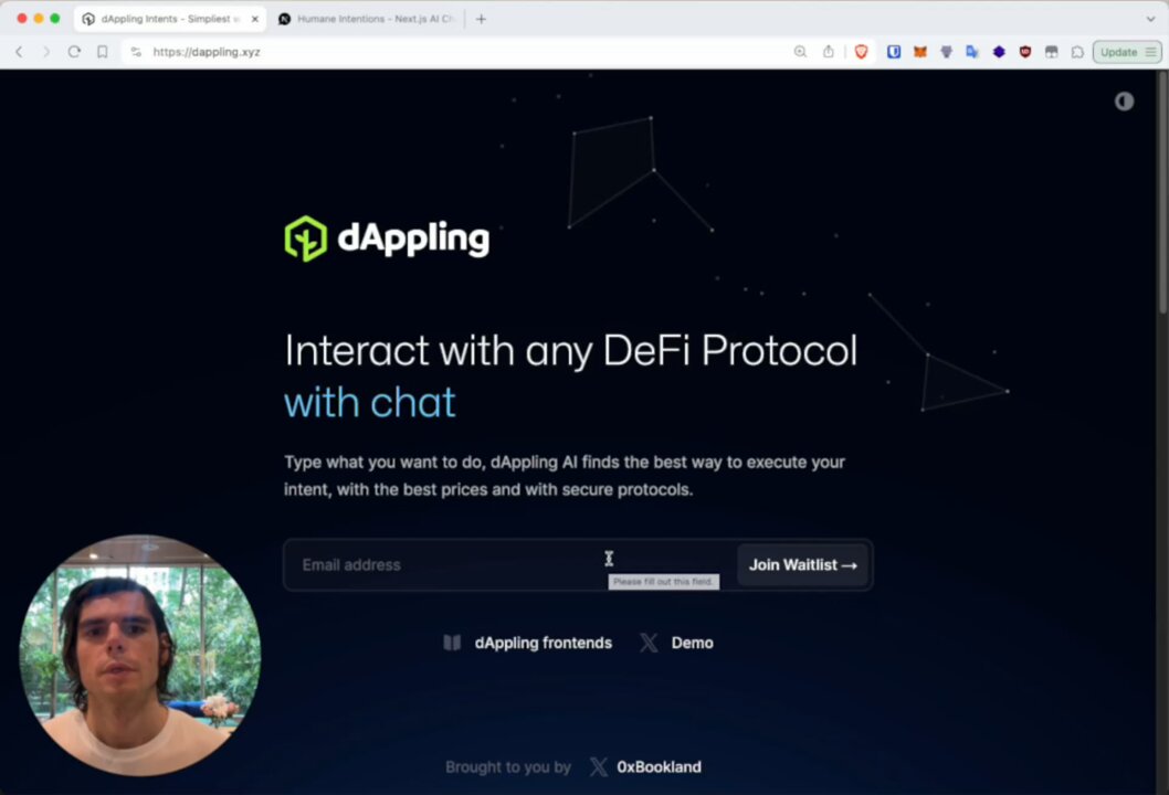 Show KN: Interact with any web3 protocol through chat