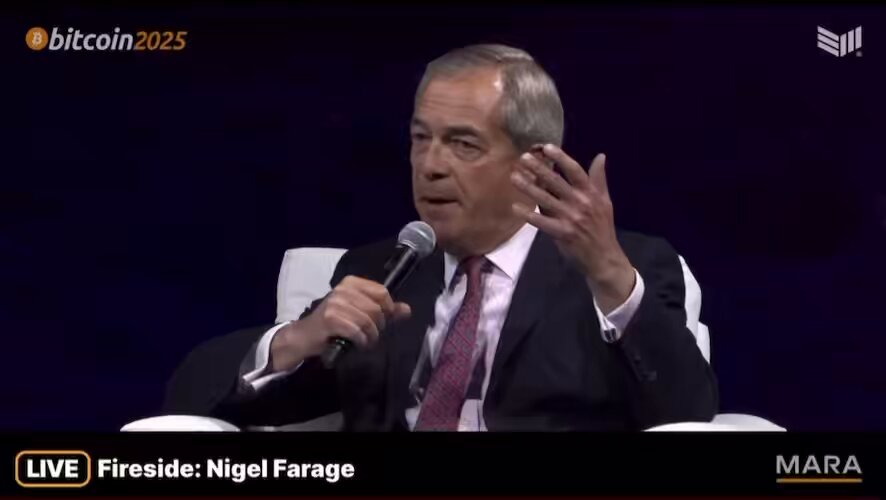 Nigel Farage proposes crypto assets and digital finance bill in UK