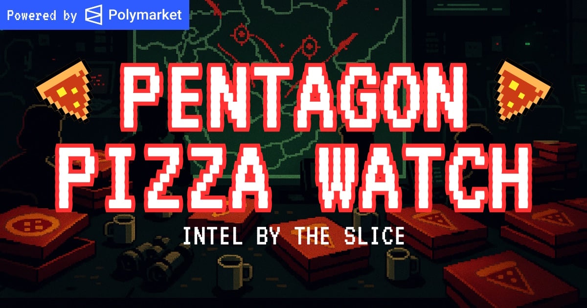 Pentagon Pizza Index