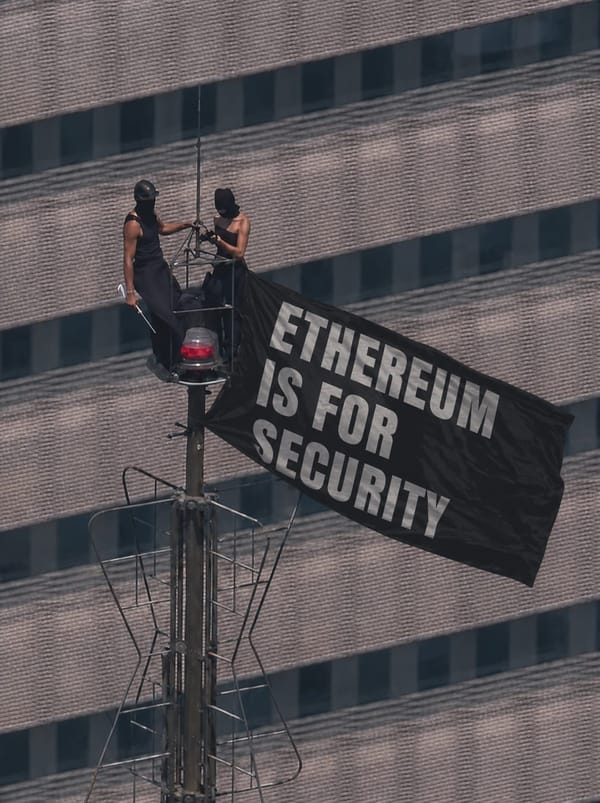 Ethereum is for security 