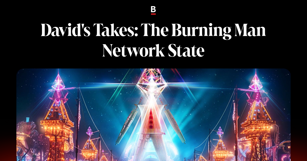 The Burning Man Network State