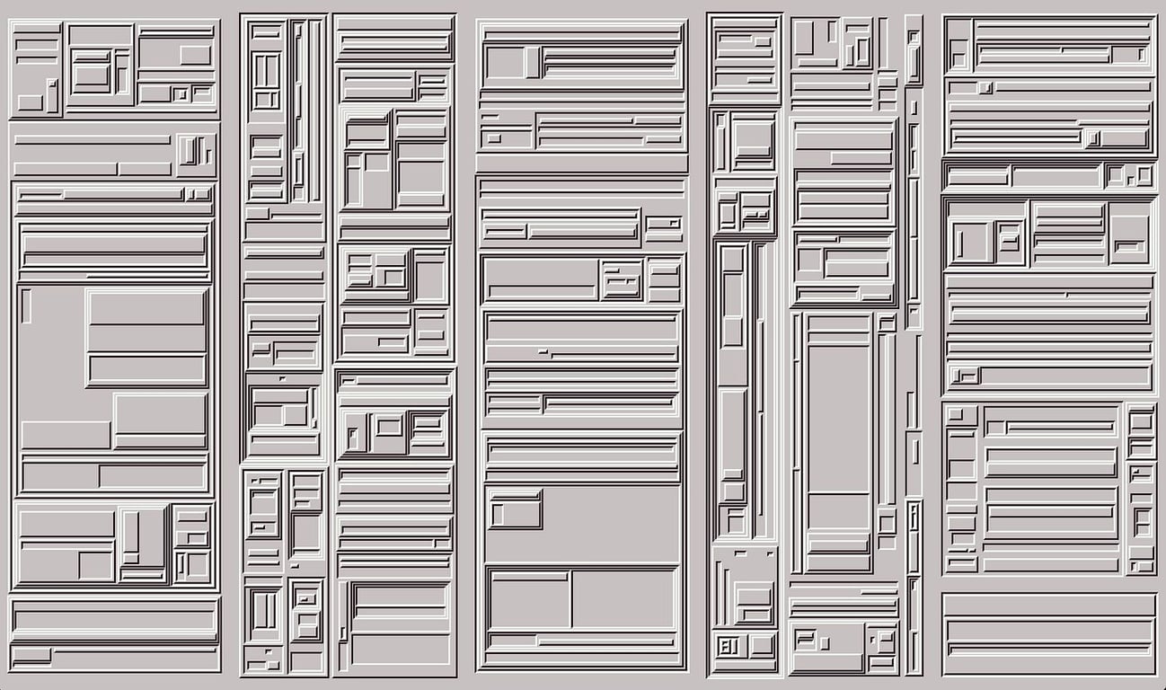 Bas-relief by Jan Robert Leegte | Verse