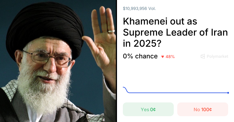 Khamenei out as Supreme Leader of Iran in 2025?