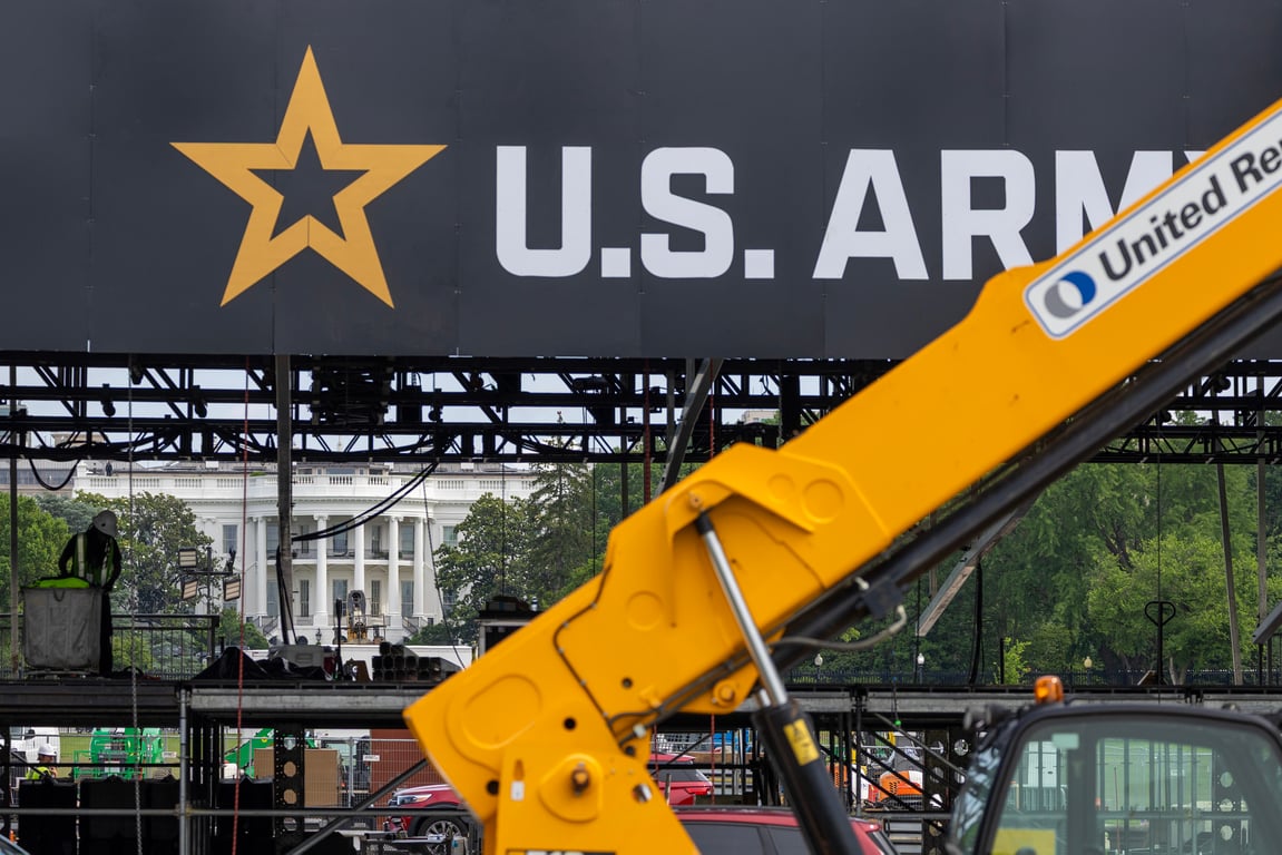 Big Tech quietly sponsors Trump’s military parade party
