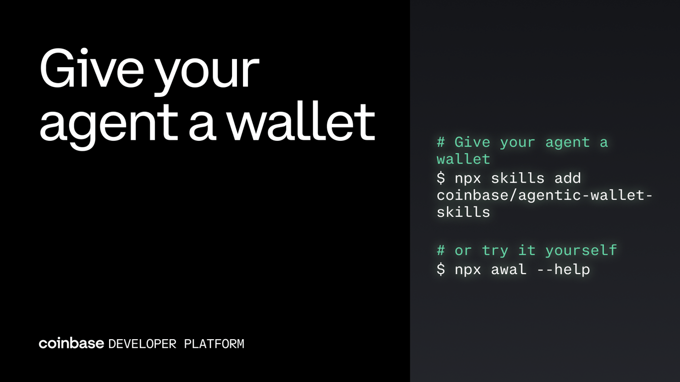 Introducing Agentic Wallets: Give Your Agents the Power of Autonomy