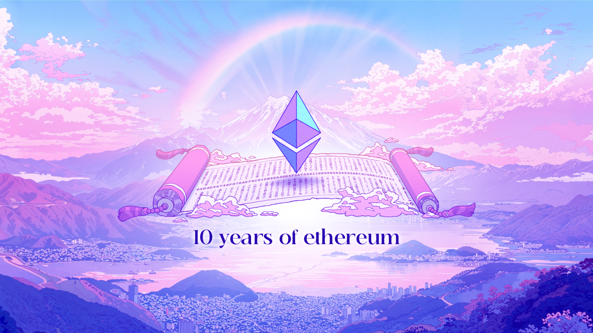Ethereum 10 Year Anniversary