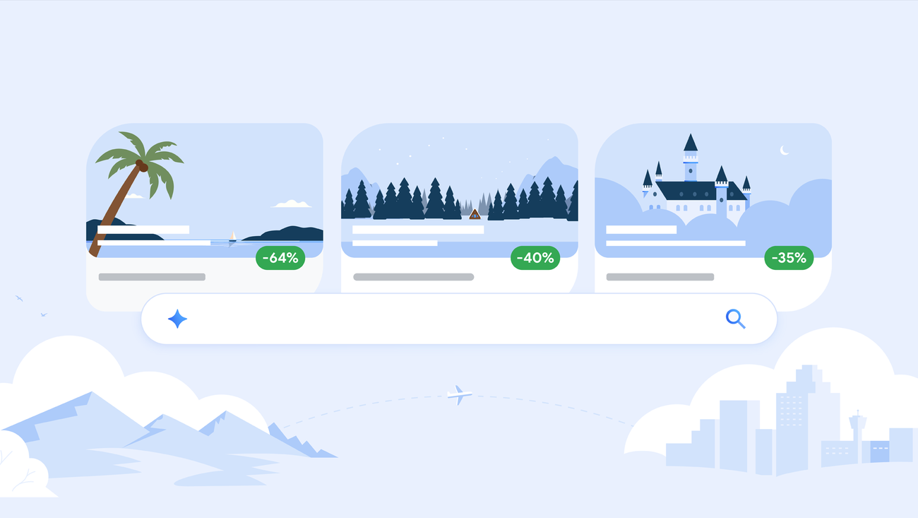 Flight Deals is our new, AI-powered flight search tool