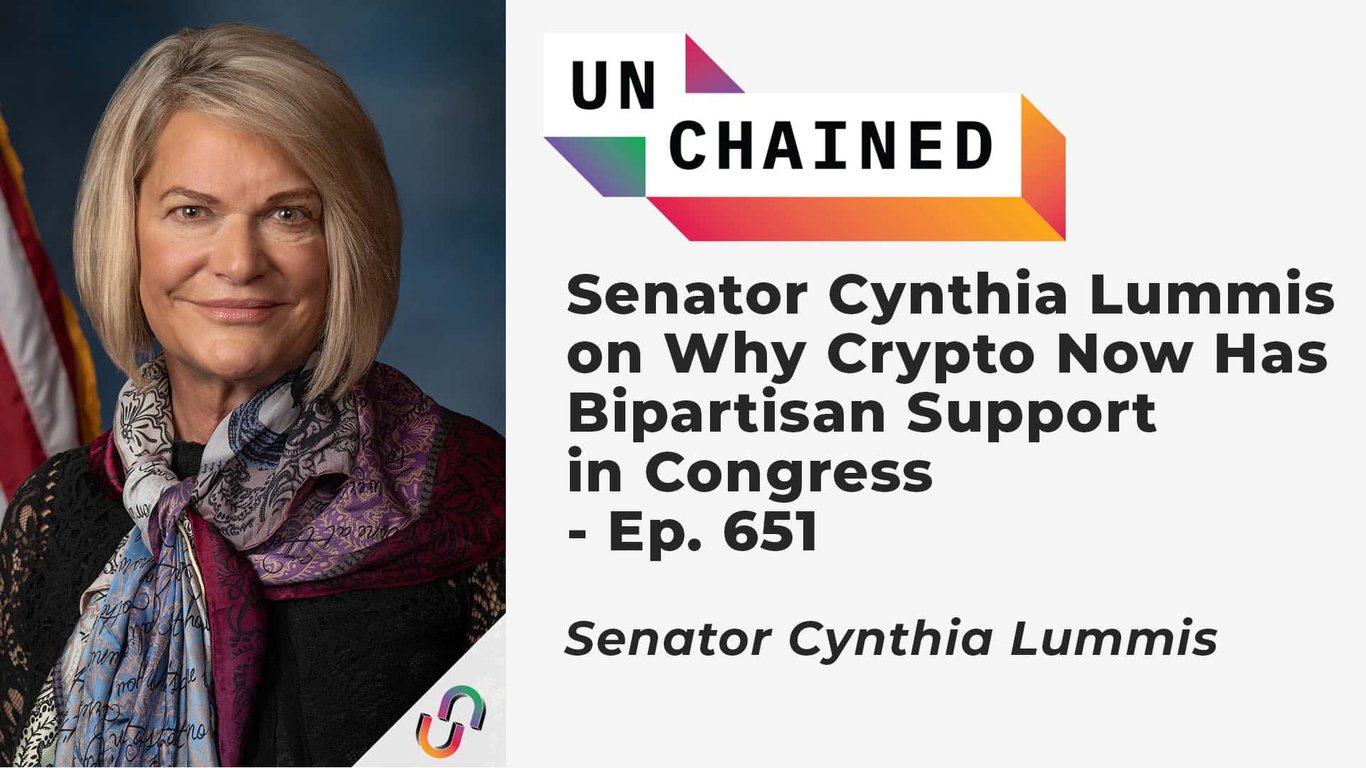 Senator Cynthia Lummis on Crypto Support in US Congress - Unchained Podcast