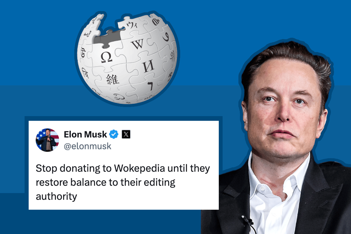 Elon Musk and the right’s war on Wikipedia