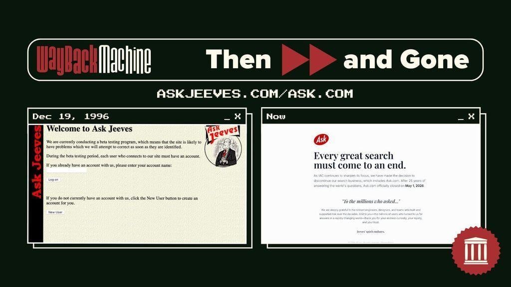 @internetarchive: RIP Ask Jeeves