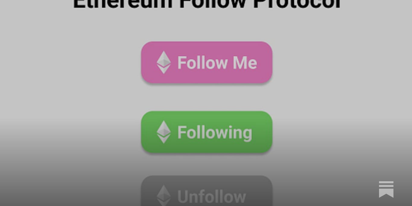 The Ethereum Follow Protocol 🤝
