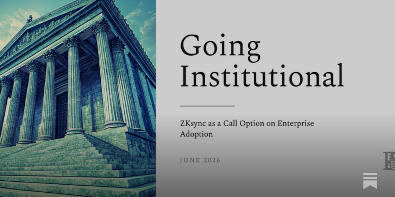 Going Institutional