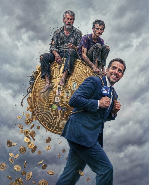@beeple: HUNTER BIDEN SAVING CRYPTO 