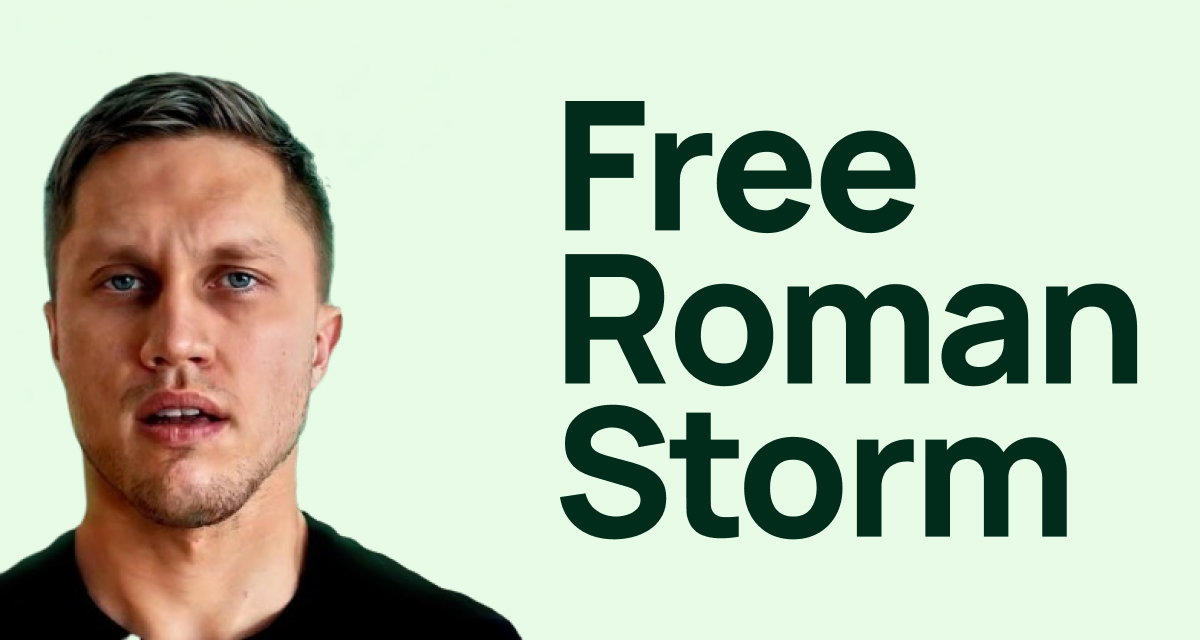 Defend Coding Freedom – Support Roman Storm! #FreeRomanStorm