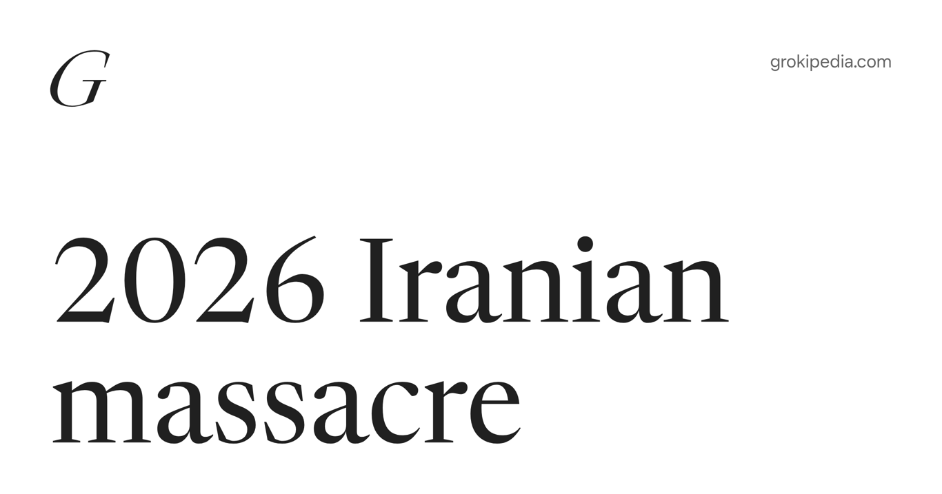 2026 Iranian massacre