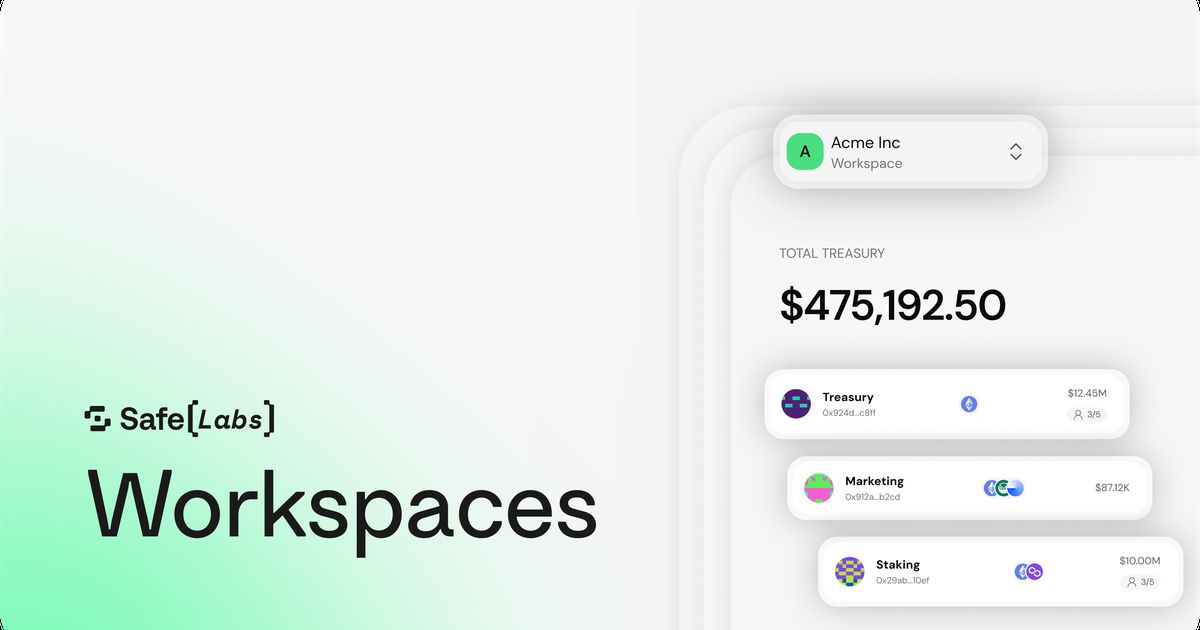 Introducing Workspace: The onchain operating environment for treasury teams