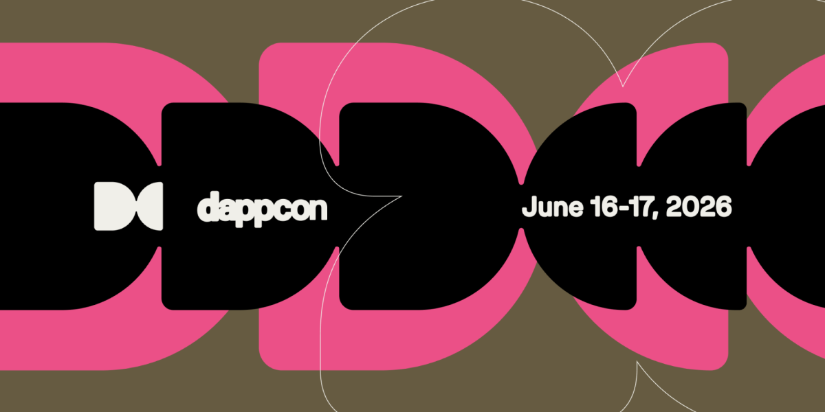 Dappcon 2026 — June 16–17, Berlin