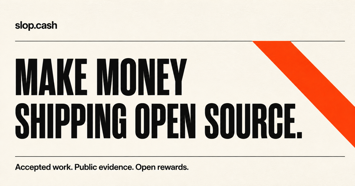 MAKE MONEY SHIPPING OPEN SOURCE.