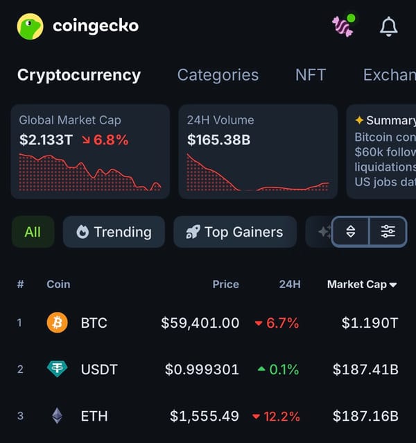 ETH is now number 3
