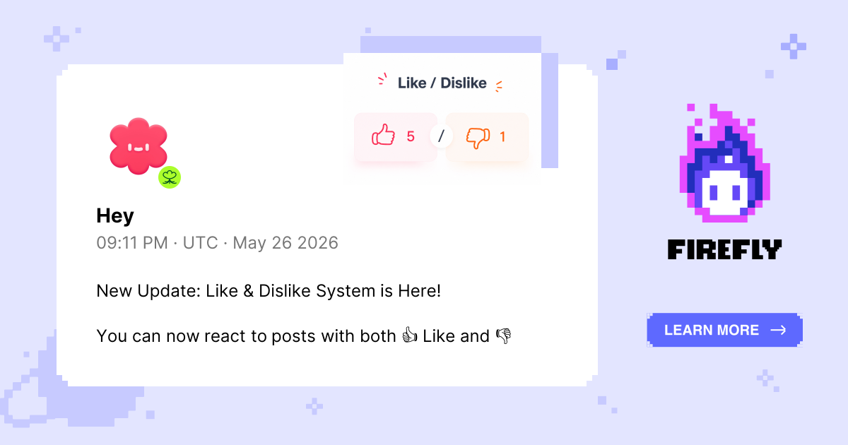 @hey: Like & Dislike System is Here