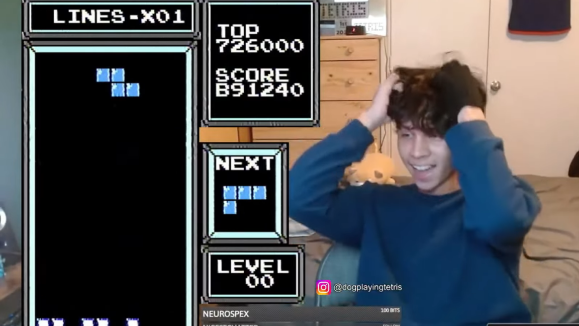 Teen achieves first NES Tetris “rebirth,” proves endless play is possible