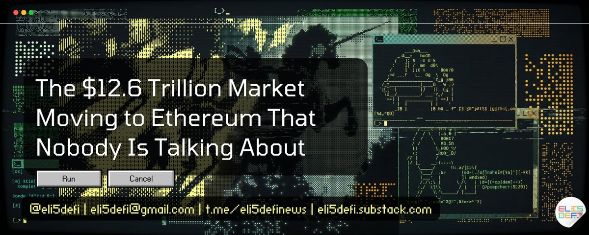 The $12.6 Trillion Market Moving to Ethereum That Nobody Is Talking About