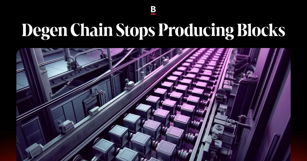 Degen Chain Stops Producing Blocks