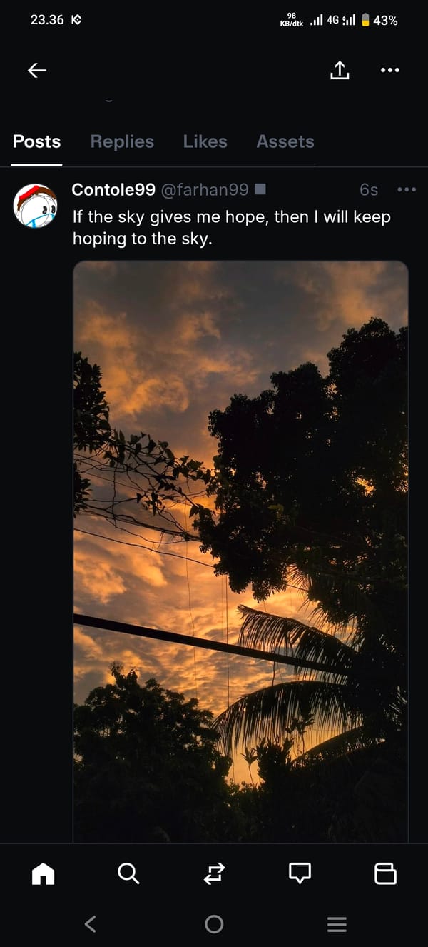 The sky in the afternoon is indeed beautiful, but not with its memories. 