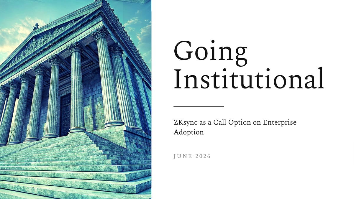Going Institutional