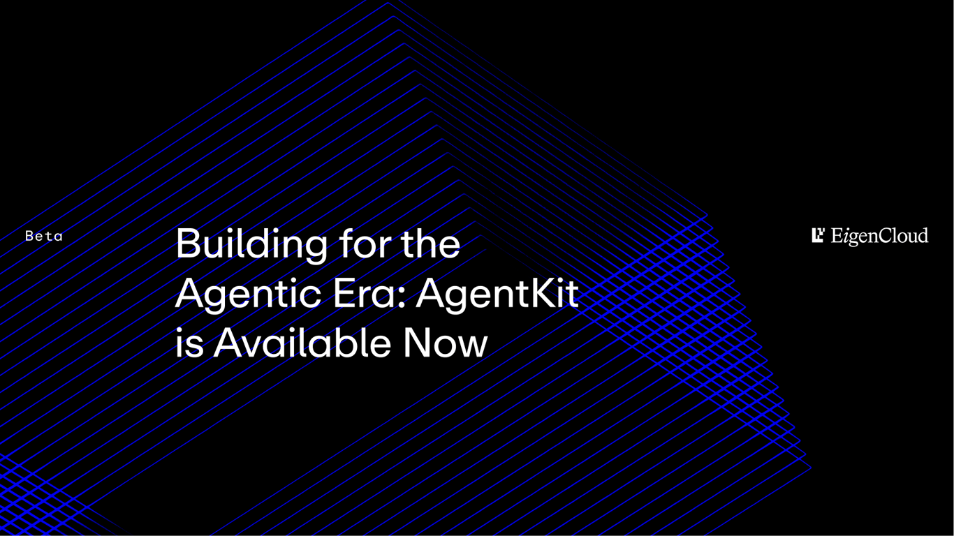 Building for the Agentic Era: AgentKit is Available Now