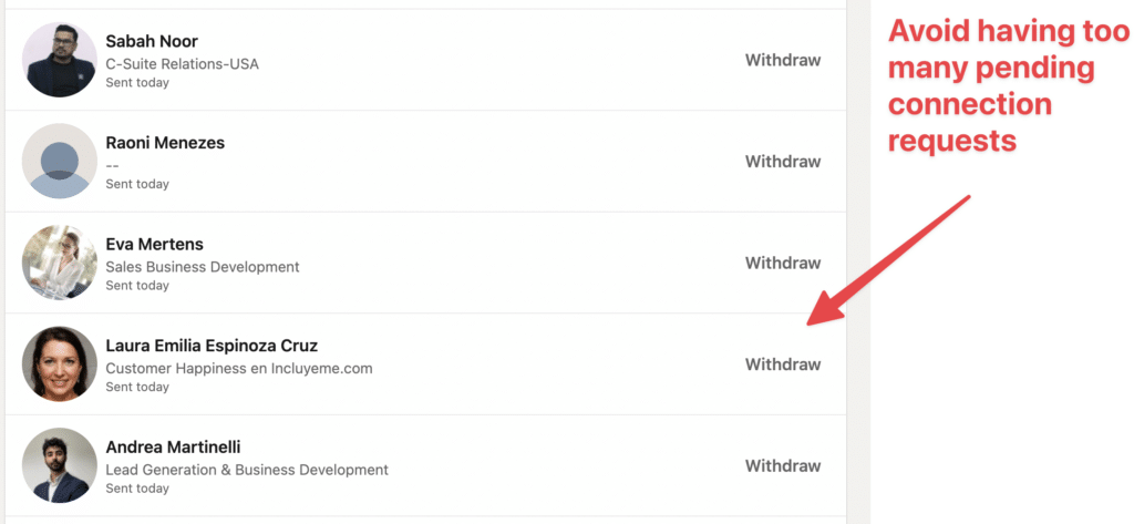 linkedin jail spam