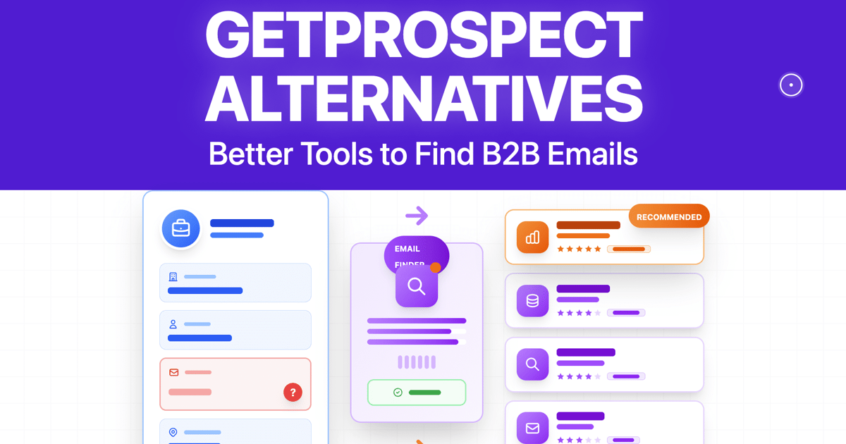 13 Best GetProspect Alternatives & Competitors [Free & Paid]
