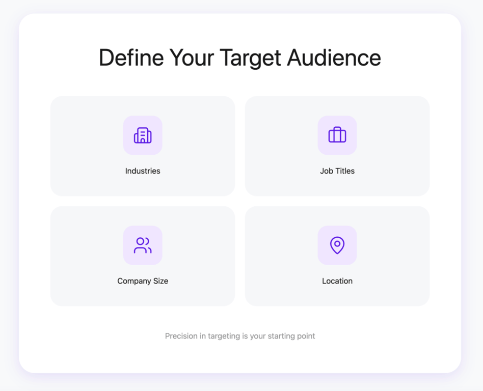 Define Your Target Audience