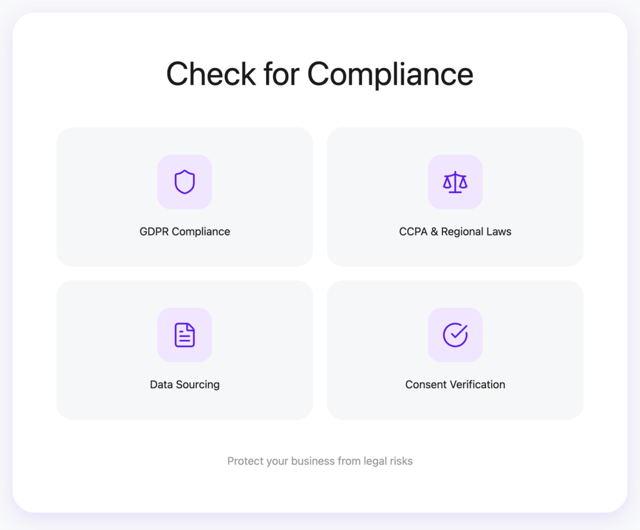 Check for Compliance