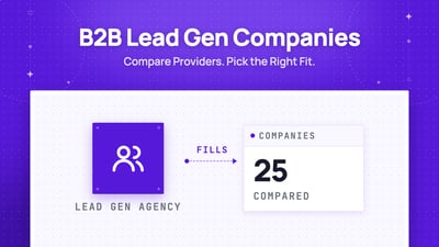 25 Best B2B Lead Generation Companies in 2026