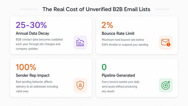 Why Email Verification Matters for B2B Sales
