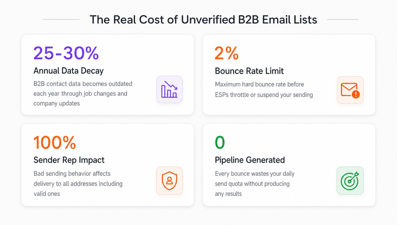 Why Email Verification Matters for B2B Sales