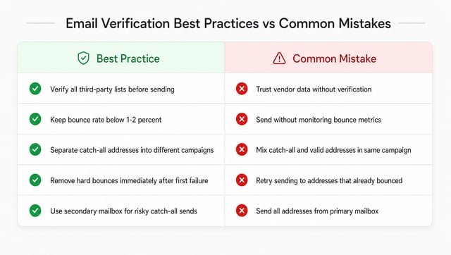 Email Verification Best Practices