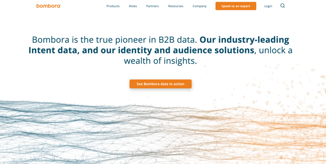 Bombora Homepage